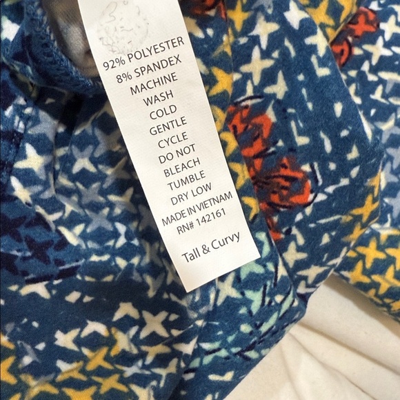 LuLaRoe Floral TC Leggings - Picture 4 of 5